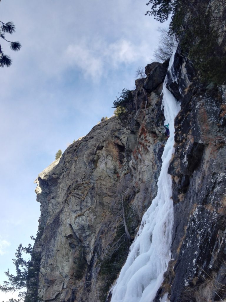 cascata di destra del mont morion