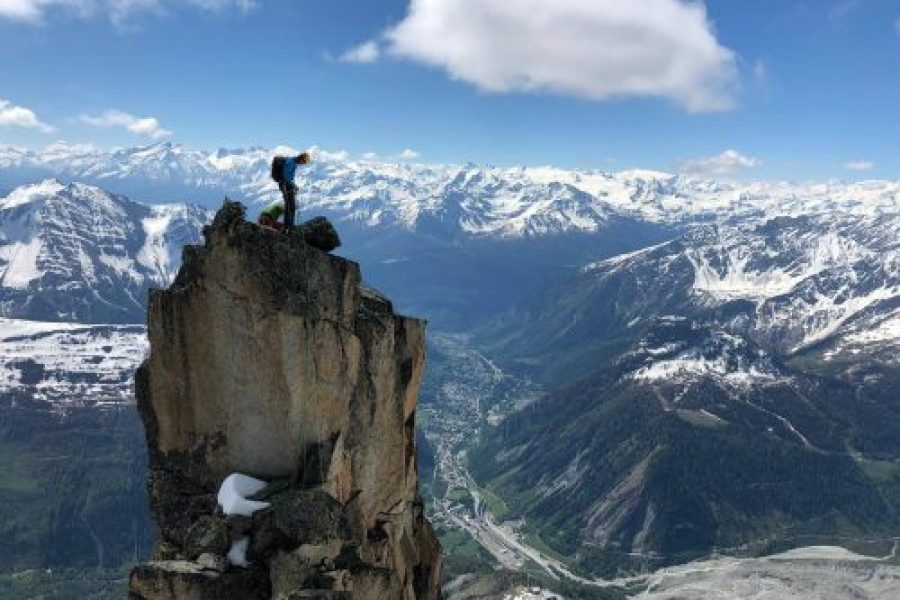salita della cresta di jetoula