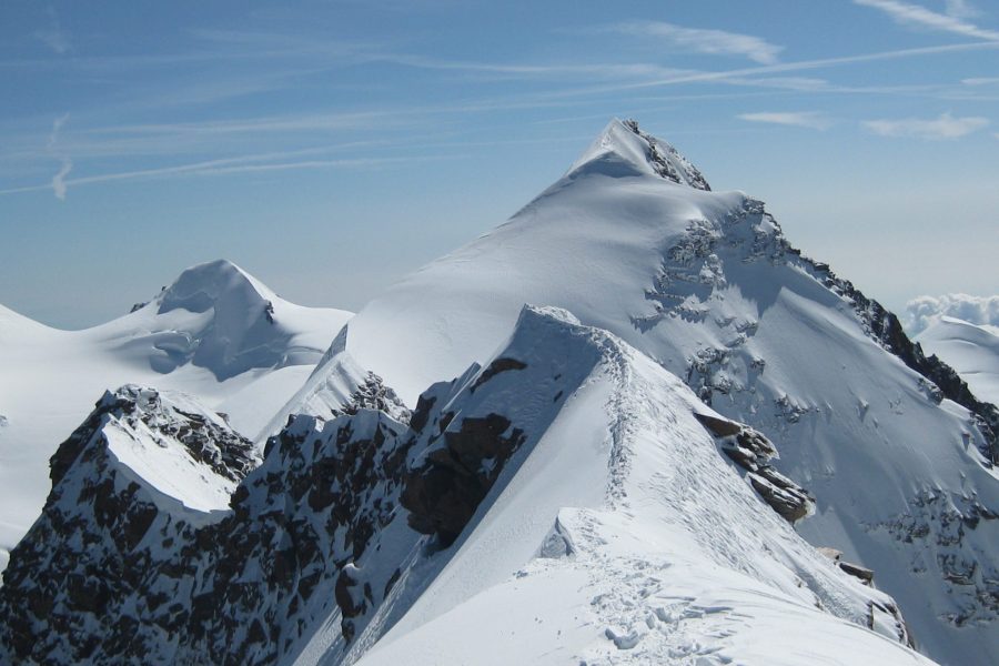 Traversata della cresta dei Lyskamm con guida alpina
