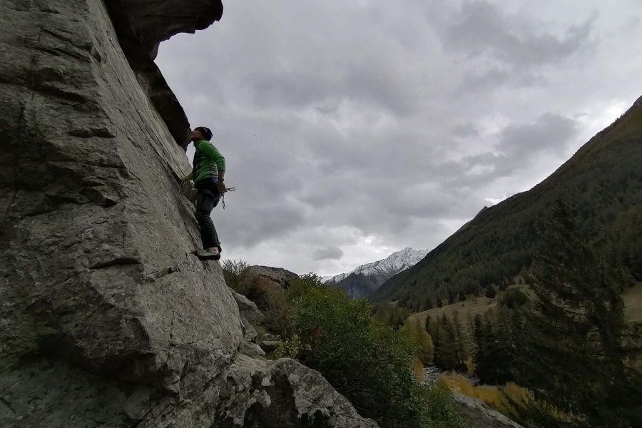 Arrampicata in falesia