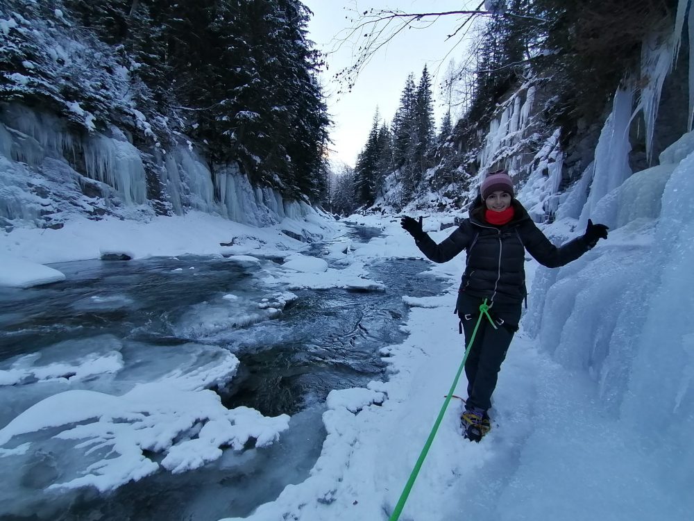 Cramponnage a Cogne