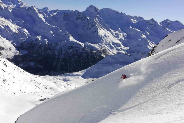 Sci alpinismo in Valle d'Aosta con una guida alpina
